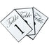A6 Paper Table Numbers 1-25